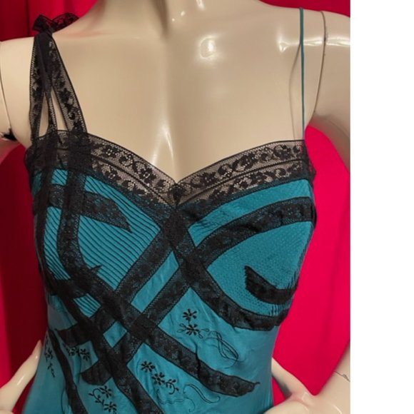 Vintage Betsey Johnson New York Silk Dress - Picture 3 of 7